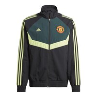 Manchester United F.C. adidas Woven Track Jacket Front_Flat