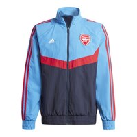 Arsenal F.C. adidas Woven Track Jacket Front_Flat