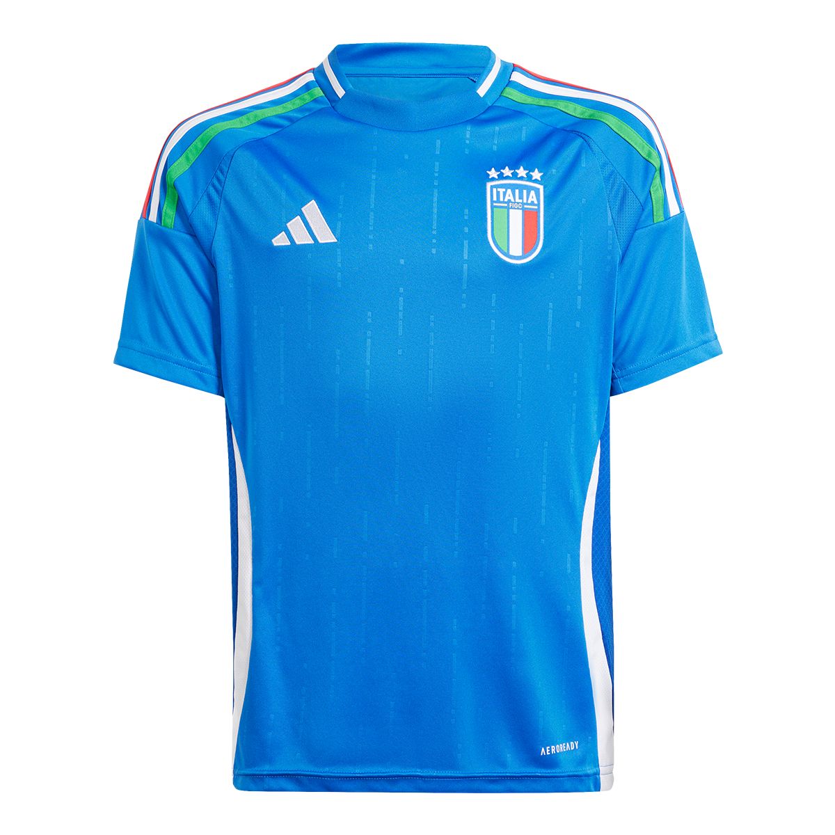 Youth Italy adidas Replica Home Jersey