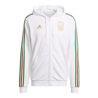 Italy adidas DNA Full Zip Hoodie Front_Flat