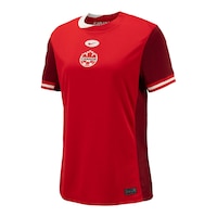 Canada Soccer Nike Women's Replica 24 Jersey Front_Angled_Left