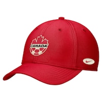 Canada Nike Soccer Rise Structured Stretch Cap Front_Angled_Left