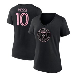 Inter Miami CF Fanatics Women's Lionel Messi Player T Shirt