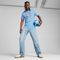 Manchester City F.c. Puma Culture T Shirt
