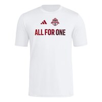 Toronto FC adidas Pregame T Shirt Front_Flat