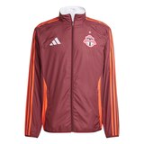 Toronto FC adidas Reversible Anthem Jacket Front_Flat