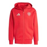 Manchester United F.C. adidas Anthem Jacket Front_Flat
