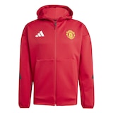 Manchester United adidas Anthem Jacket Front_Flat