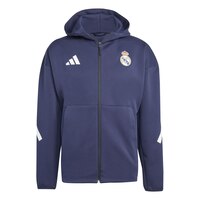 Real Madrid adidas Anthem Jacket Front_Flat