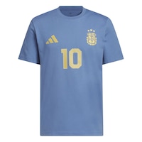 Team Argentina adidas FIFA World Cup 2026™ Messi Player T-Shirt Front_Flat