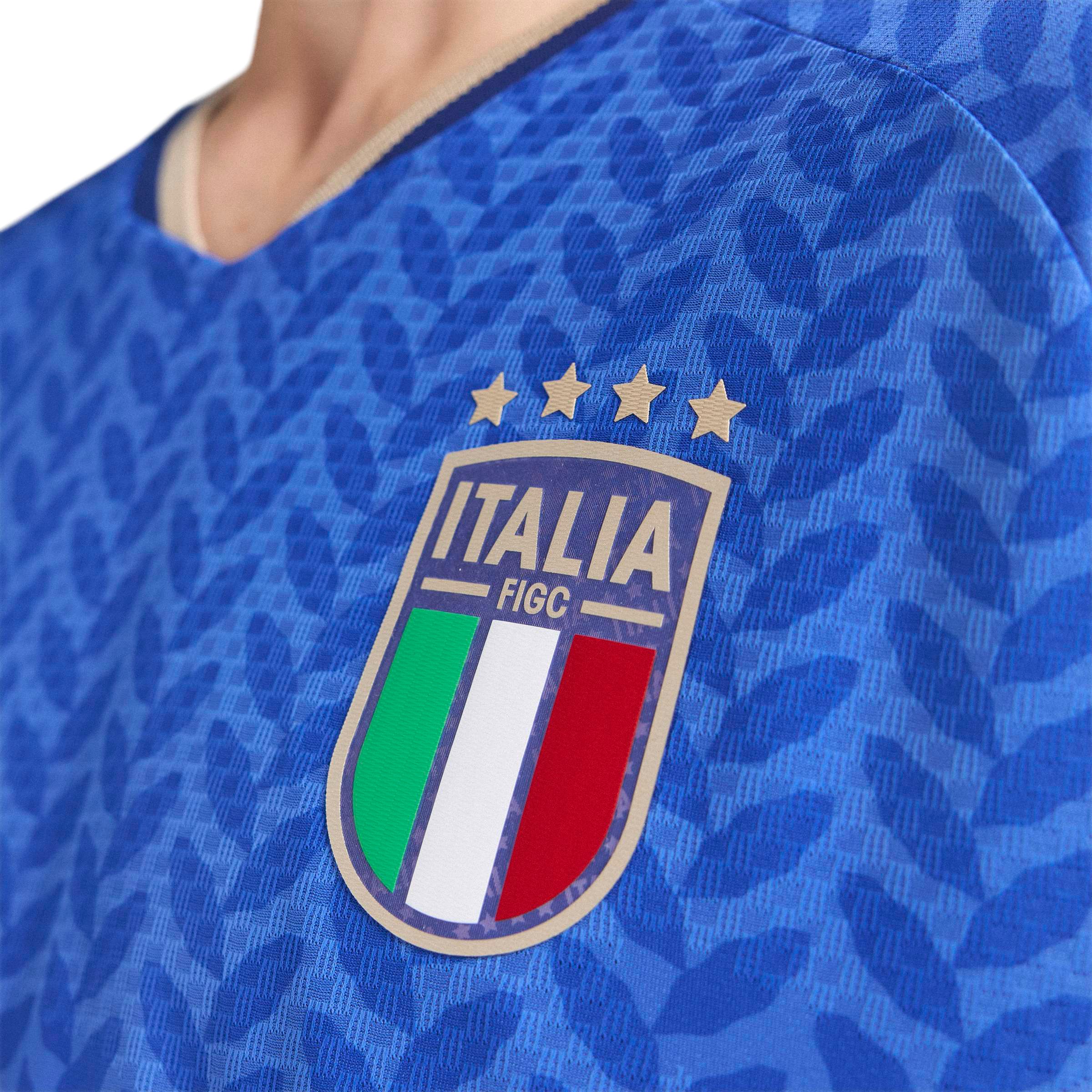 Team Italy adidas Authentic Home Jersey