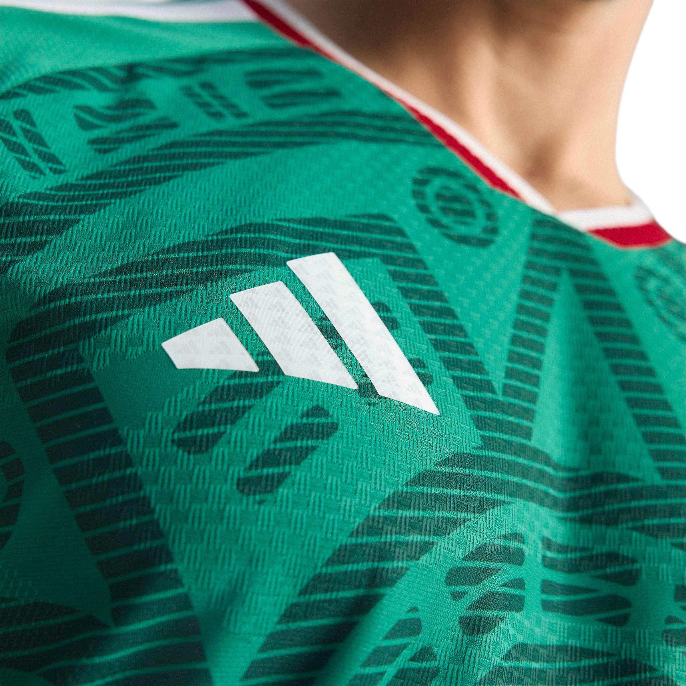 Team Mexico adidas Authentic Home Jersey