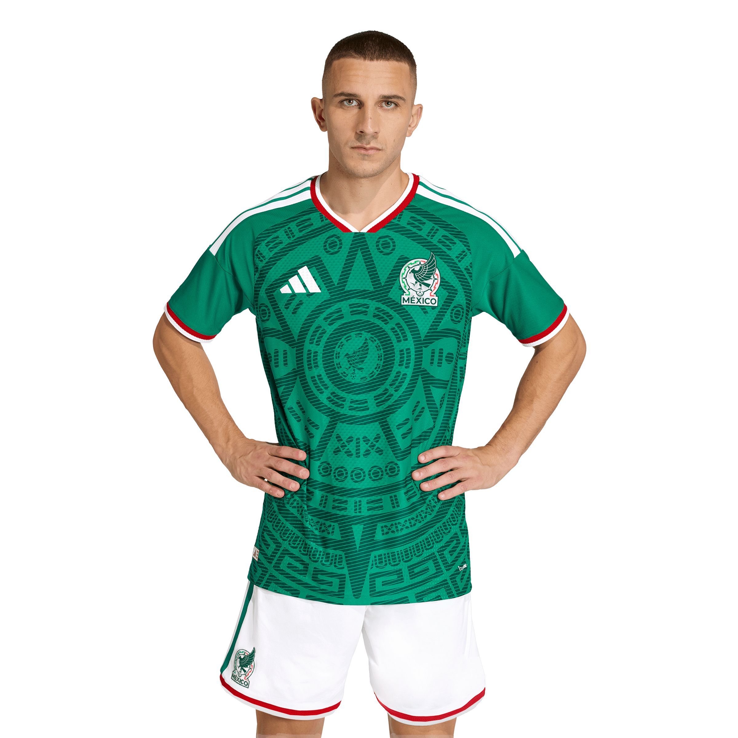 Team Mexico adidas Authentic Home Jersey