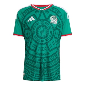 adidas Team Mexico Authentic Home Soccer Jersey