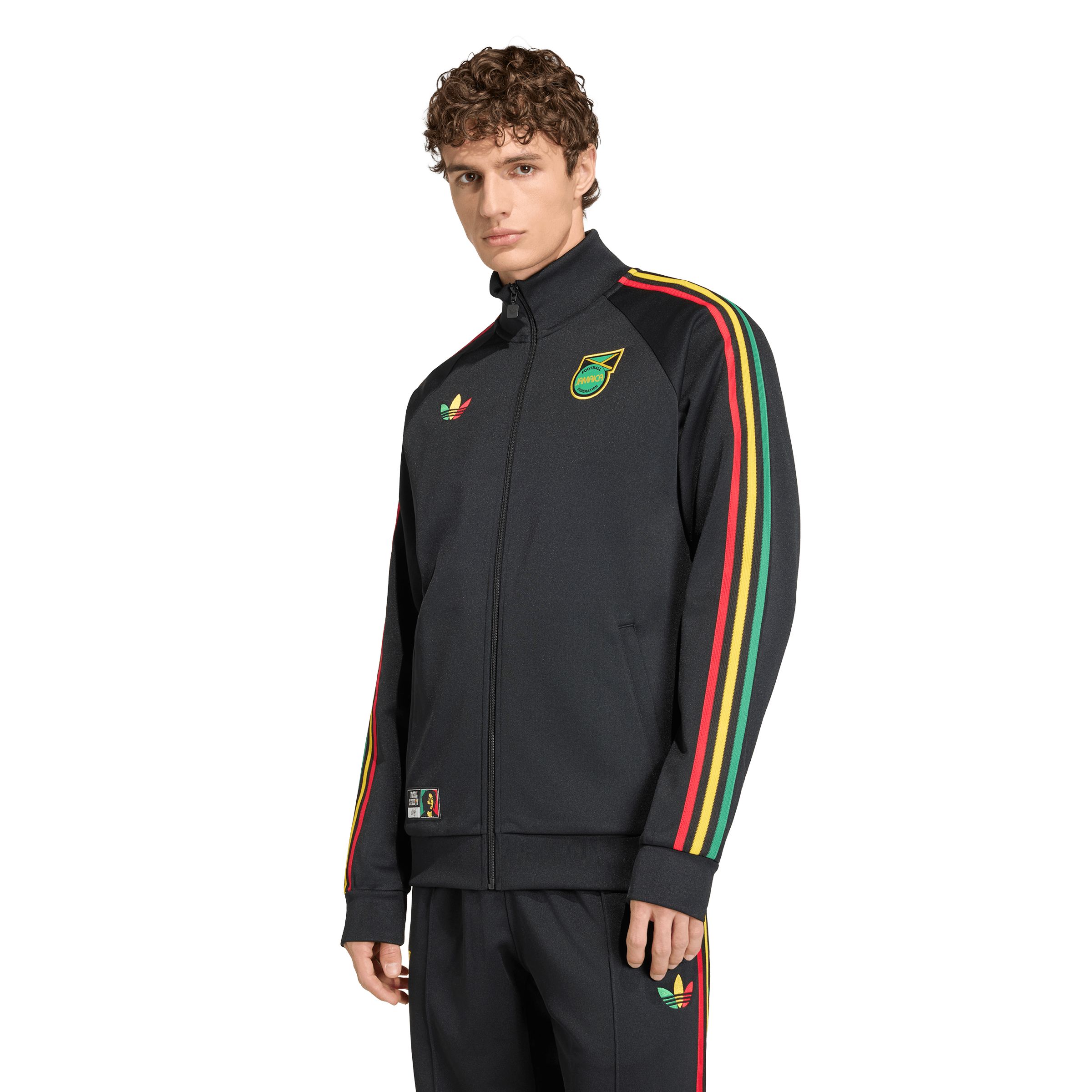 Team Jamaica adidas Anthem Away Track Jacket