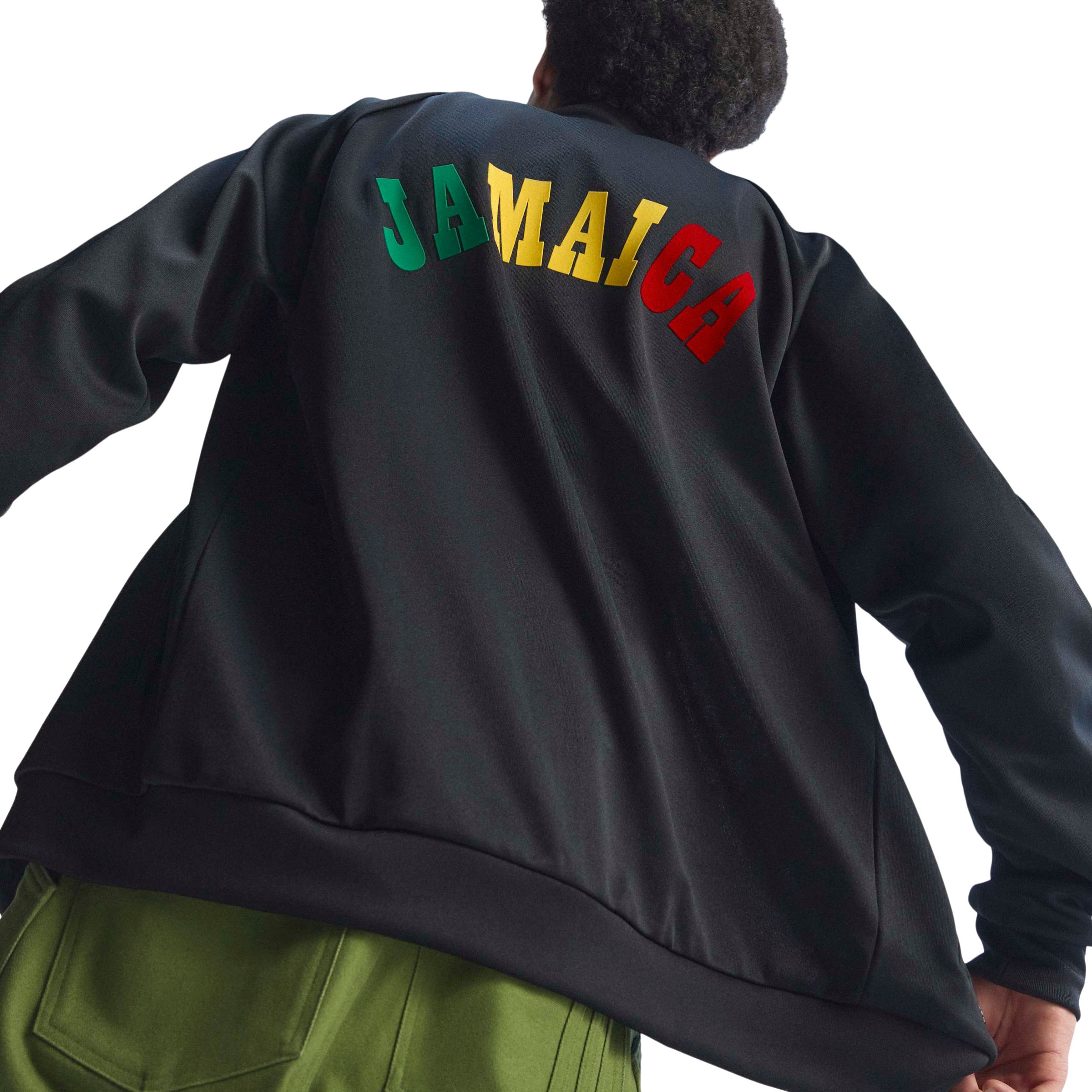 Team Jamaica adidas Anthem Away Track Jacket