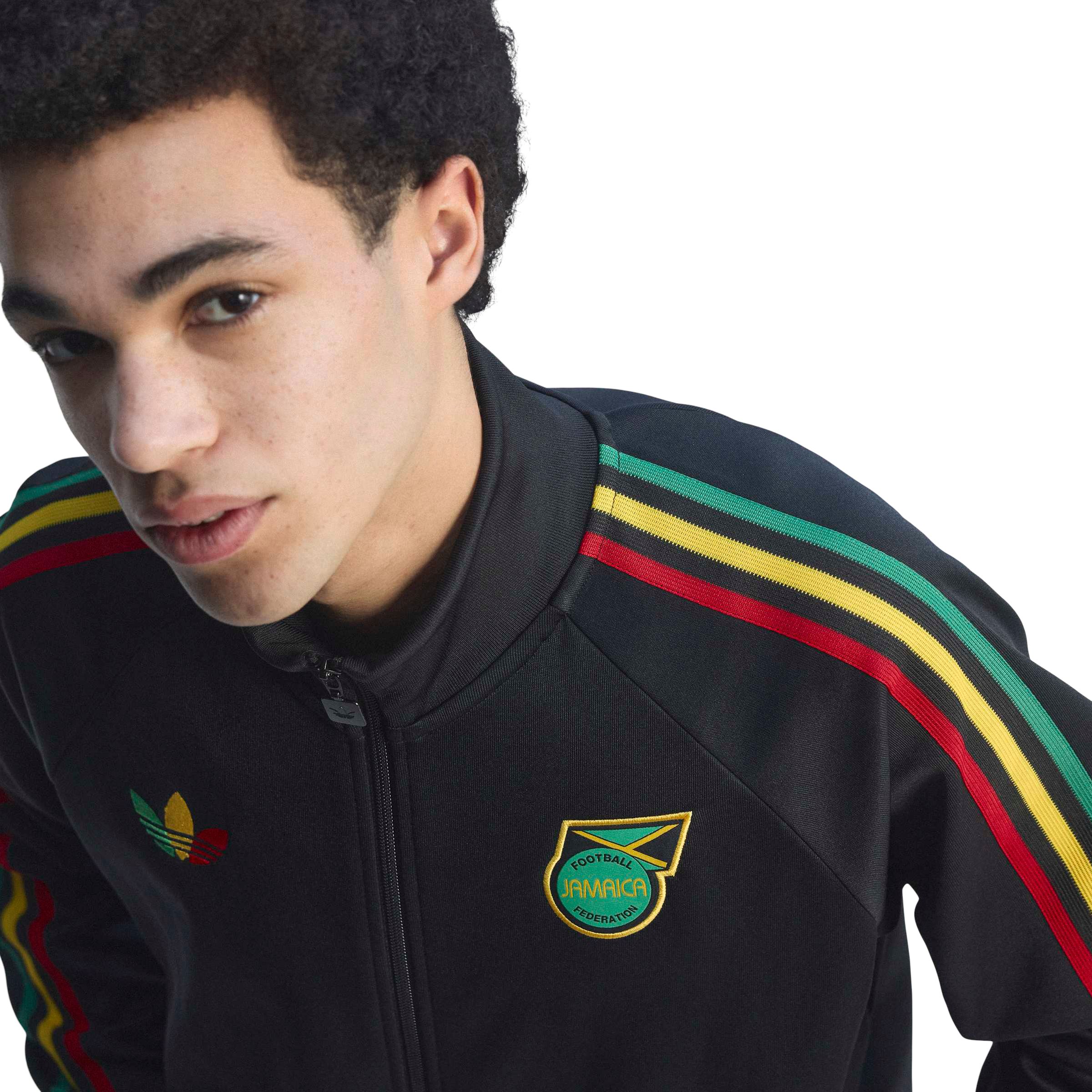 Team Jamaica adidas Anthem Away Track Jacket