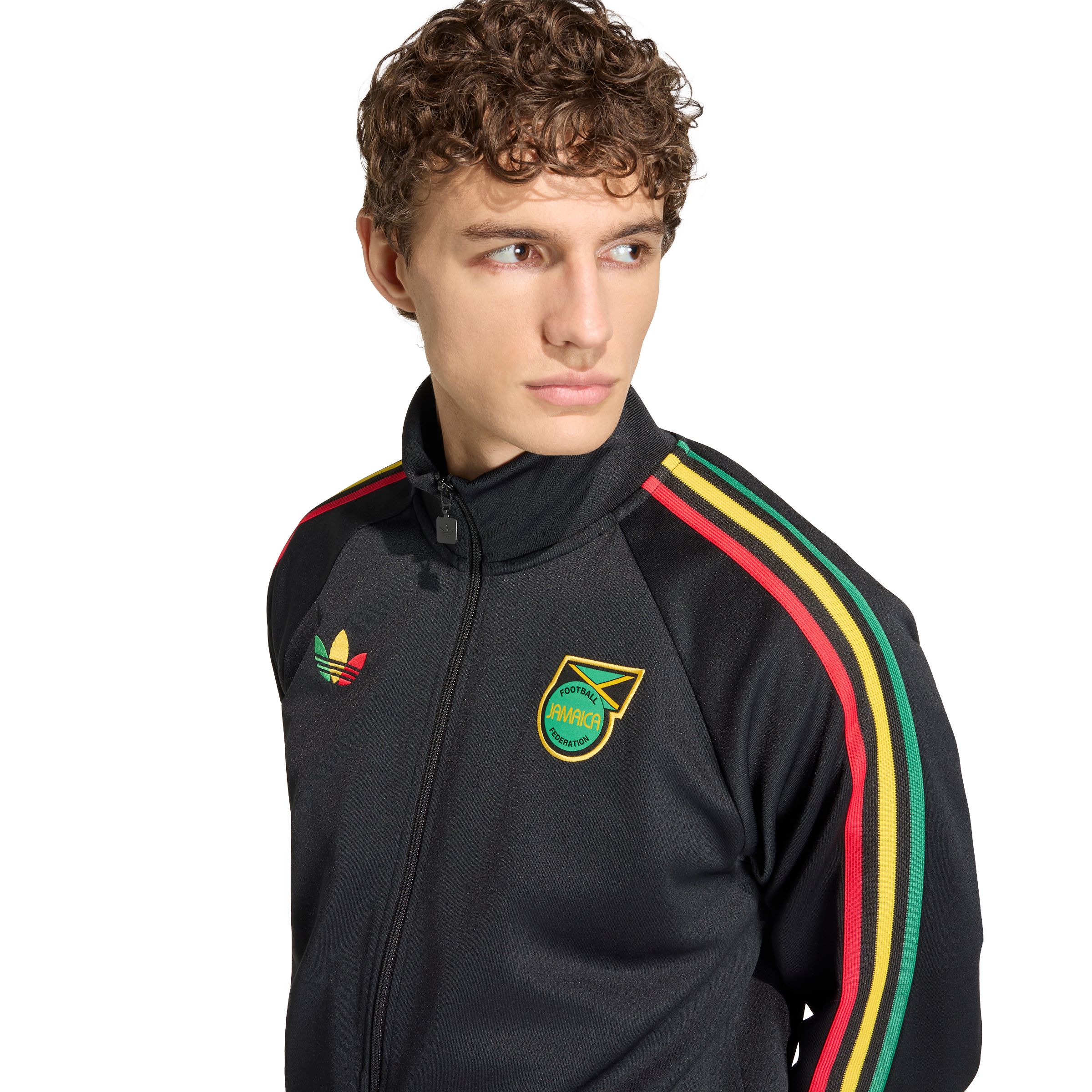 Team Jamaica adidas Anthem Away Track Jacket