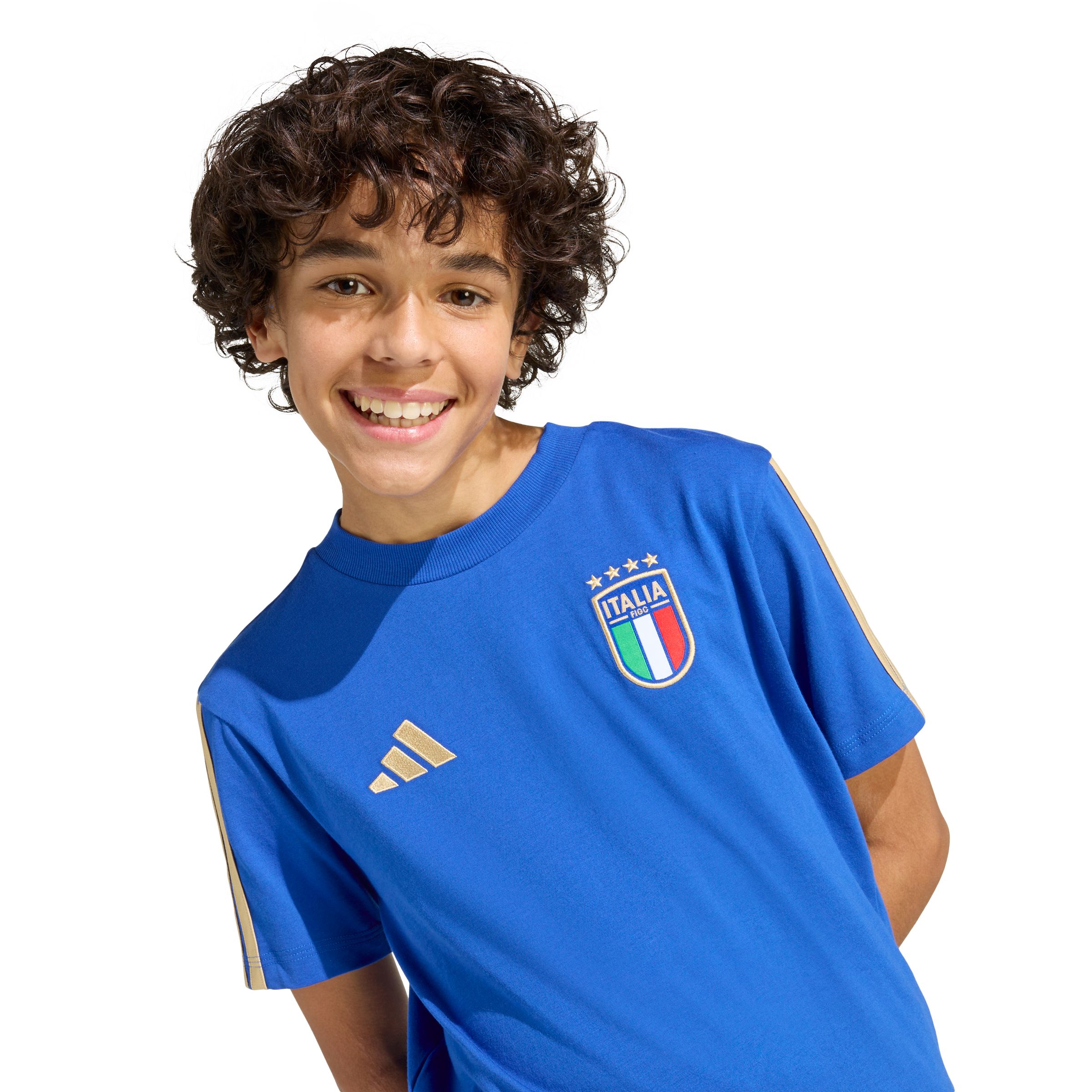 Team Italy adidas Youth Soccer T-Shirt