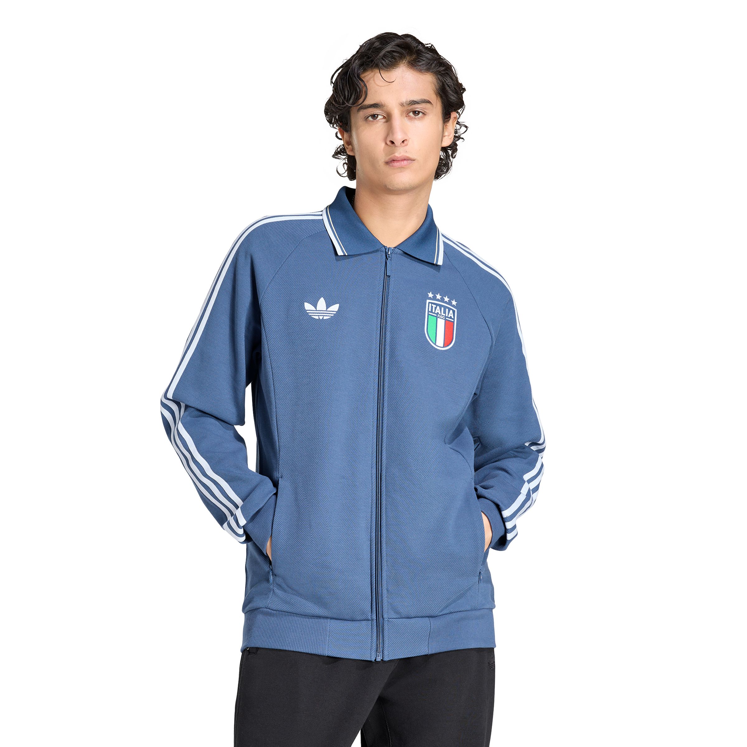 Team Italy adidas Anthem Away Jacket