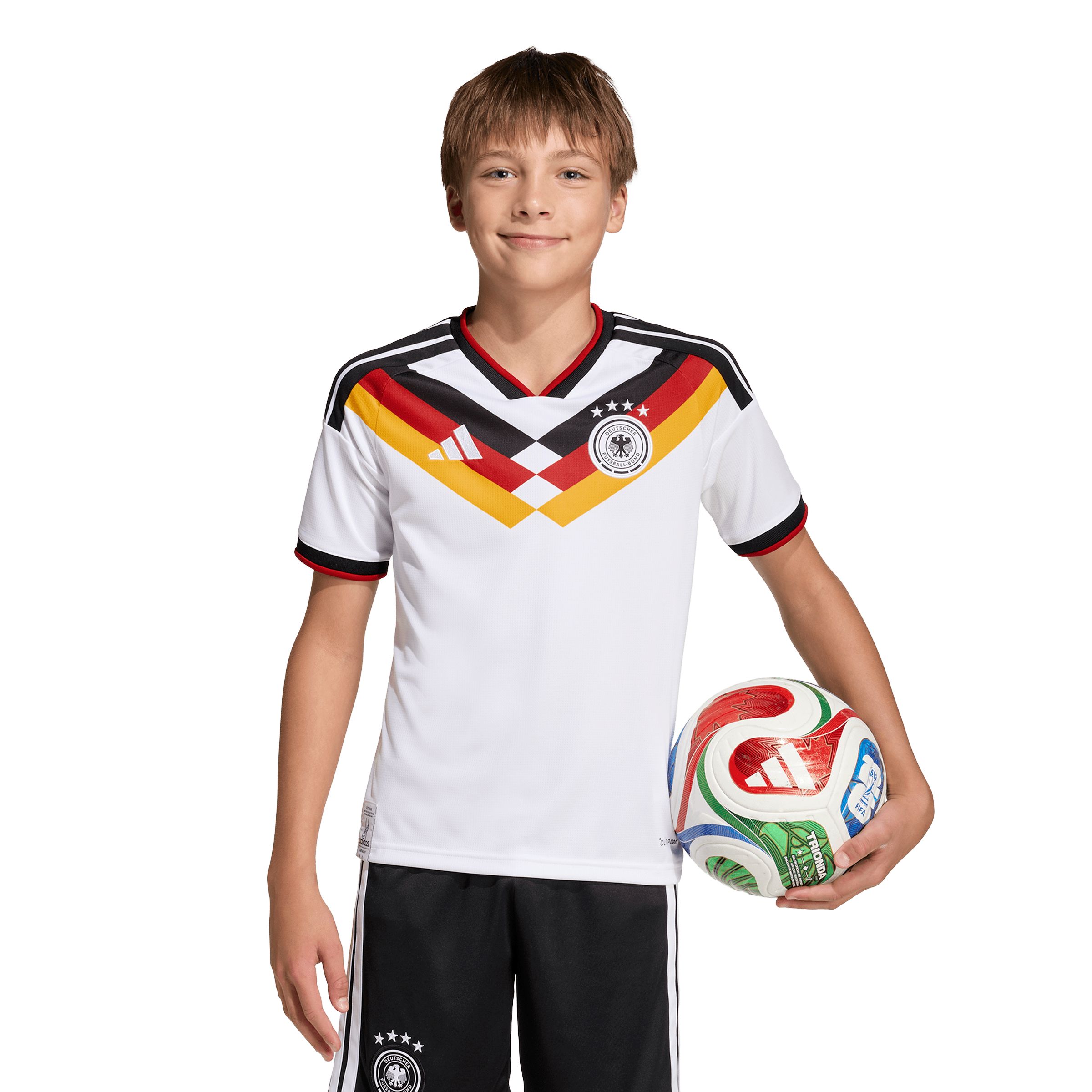 adidas Youth Team Germany World Cup 2026™ Home Soccer Jersey