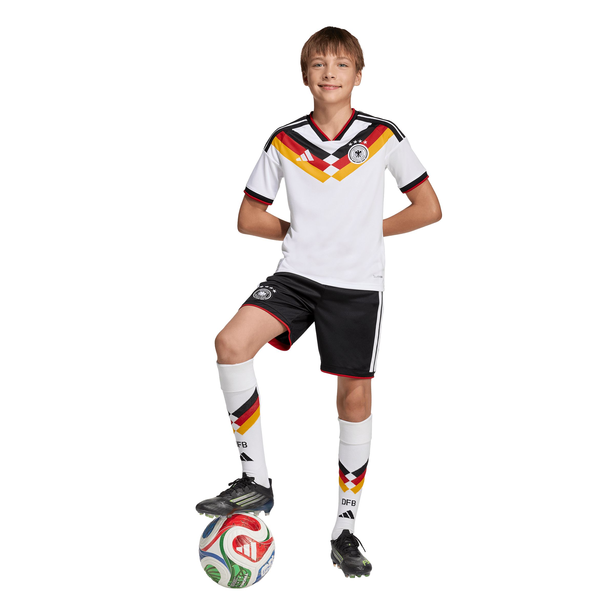adidas Youth Team Germany World Cup 2026™ Home Soccer Jersey