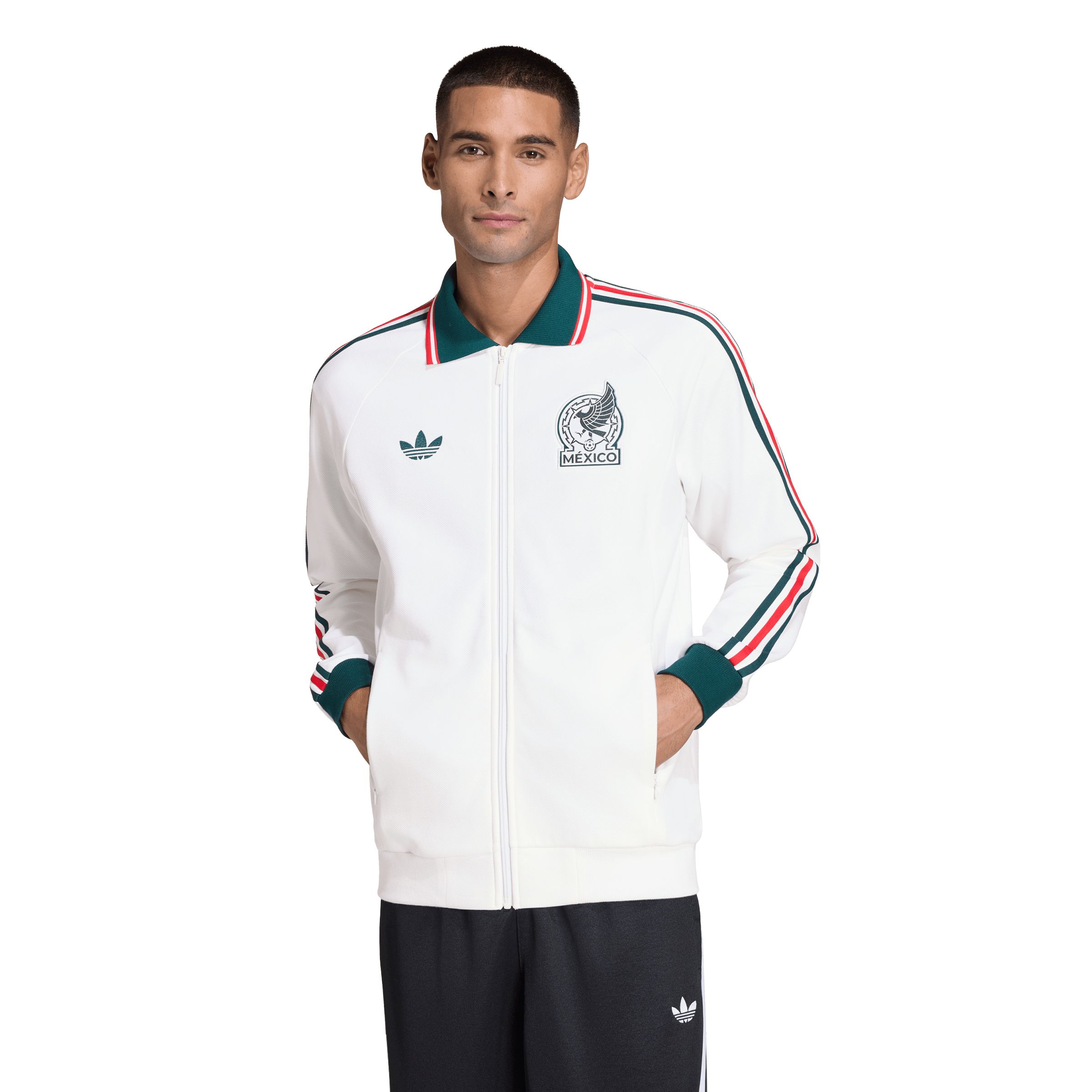 Team Mexico adidas Away Anthem Track Jacket