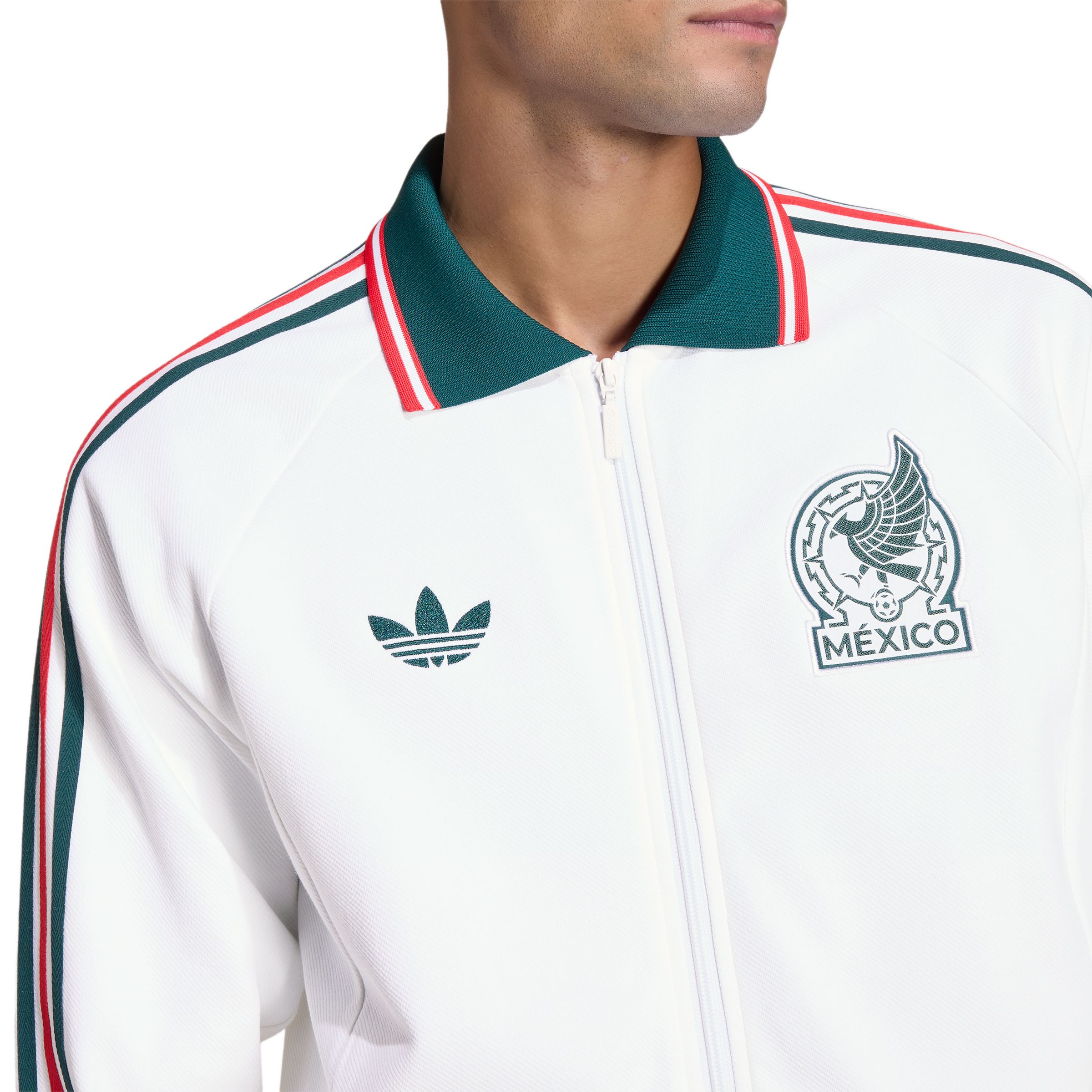 Team Mexico adidas Away Anthem Track Jacket