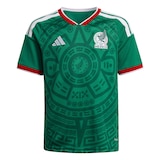adidas Youth Team Mexico Home Soccer Jersey Front_Flat