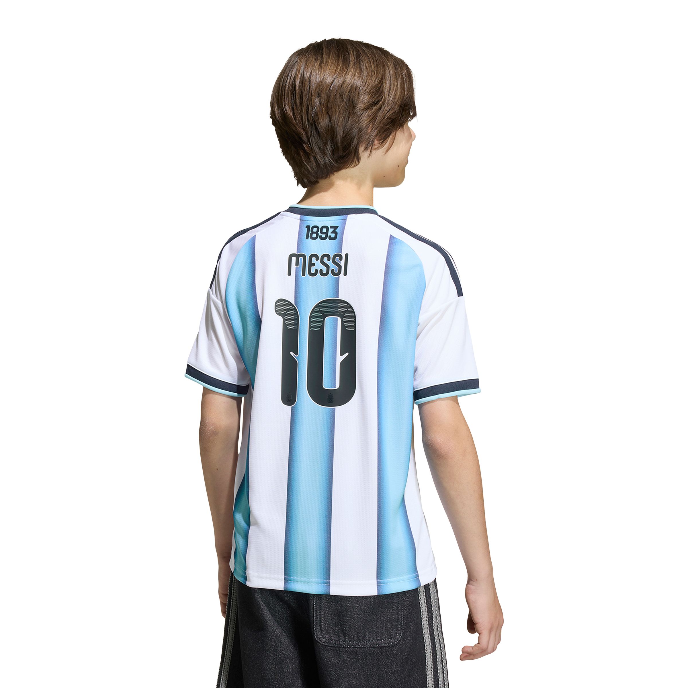 adidas Youth Team Argentina Messi World Cup 2026™ Home Jersey