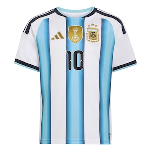 adidas Youth Team Argentina Messi World Cup 2026™ Home Jersey