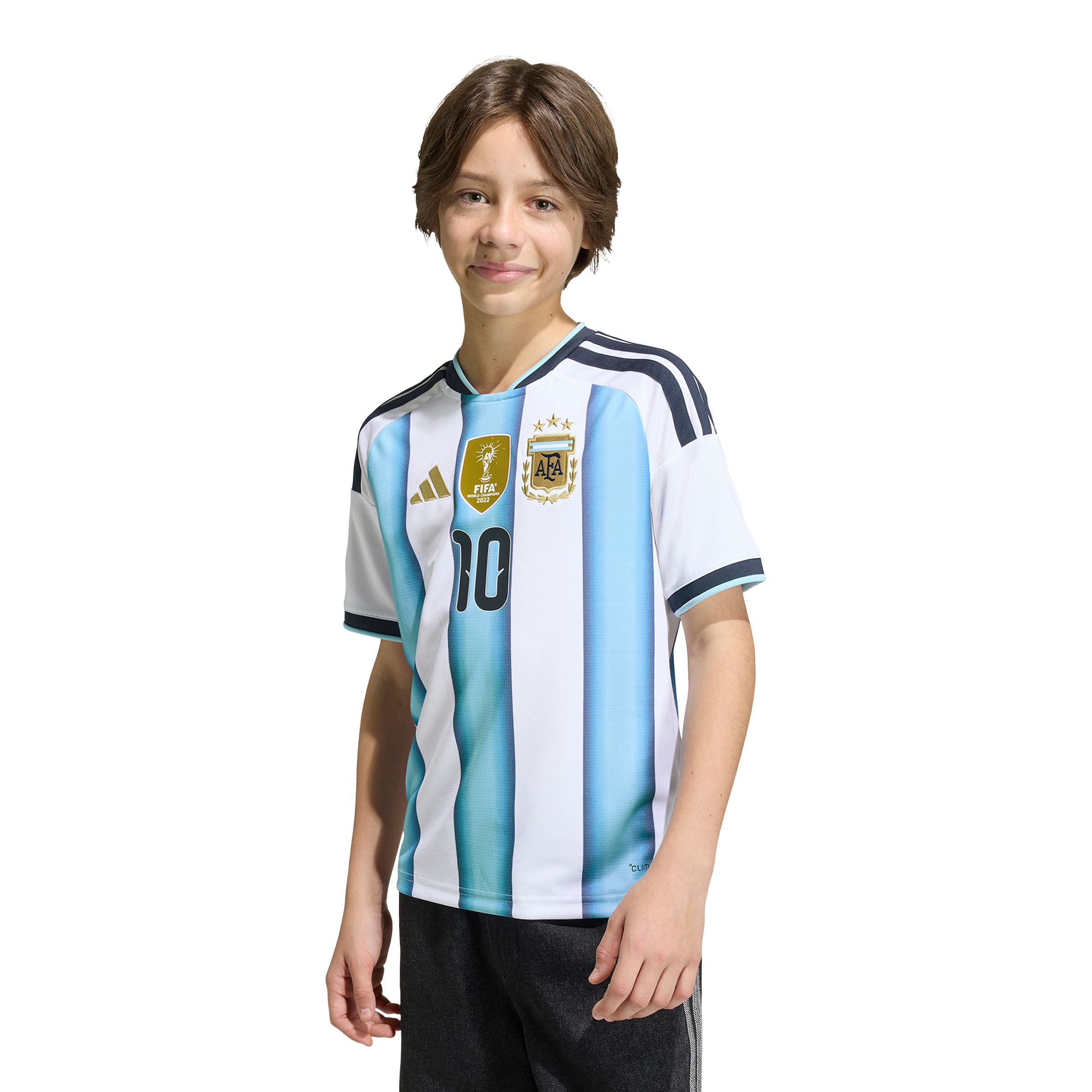 adidas Youth Team Argentina Messi World Cup 2026™ Home Jersey