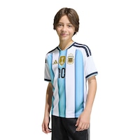 Youth Team Argentina adidas Messi FIFA World Cup 2026™ Home Jersey Front_Angled_Left