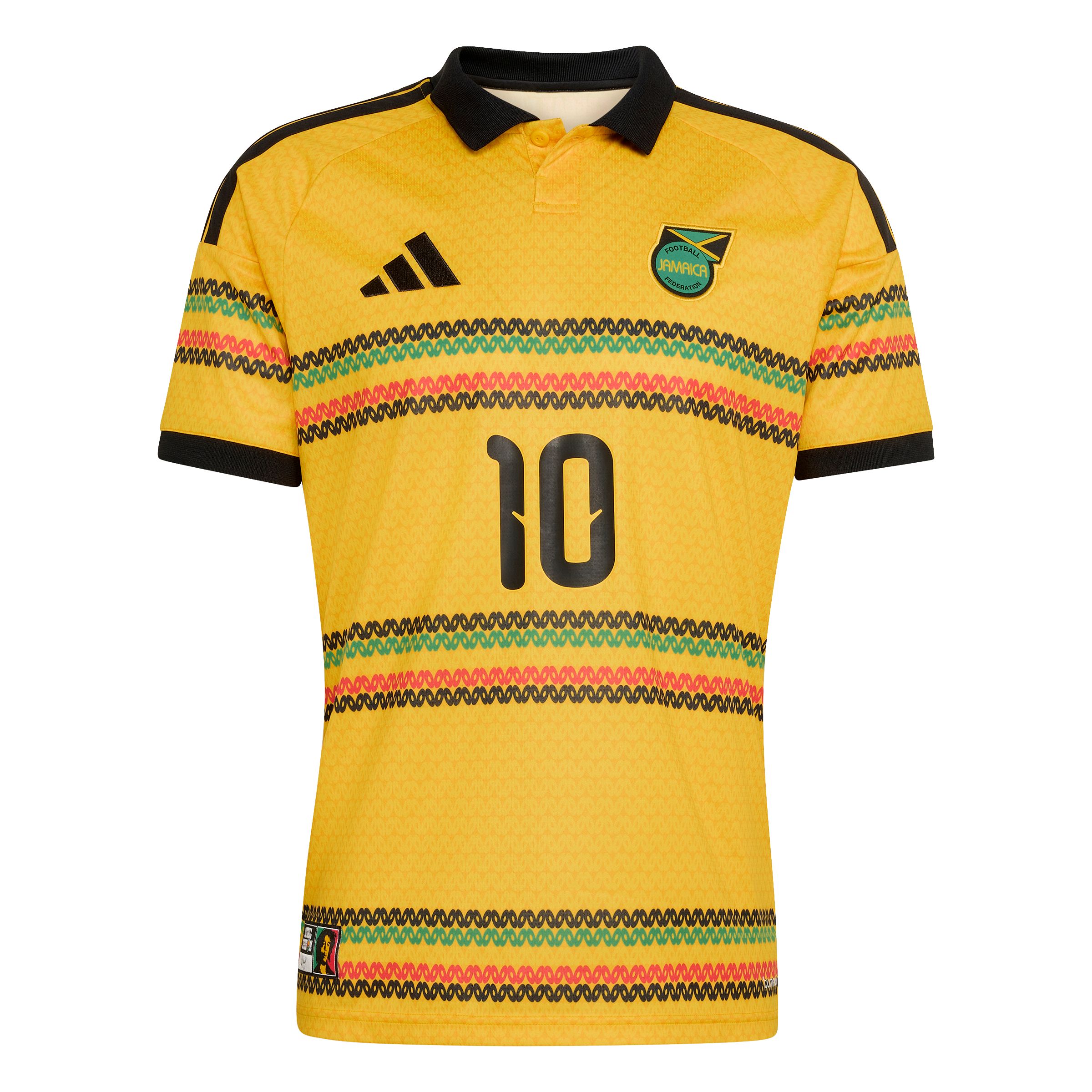 Team Jamaica adidas Marley Replica Home Jersey