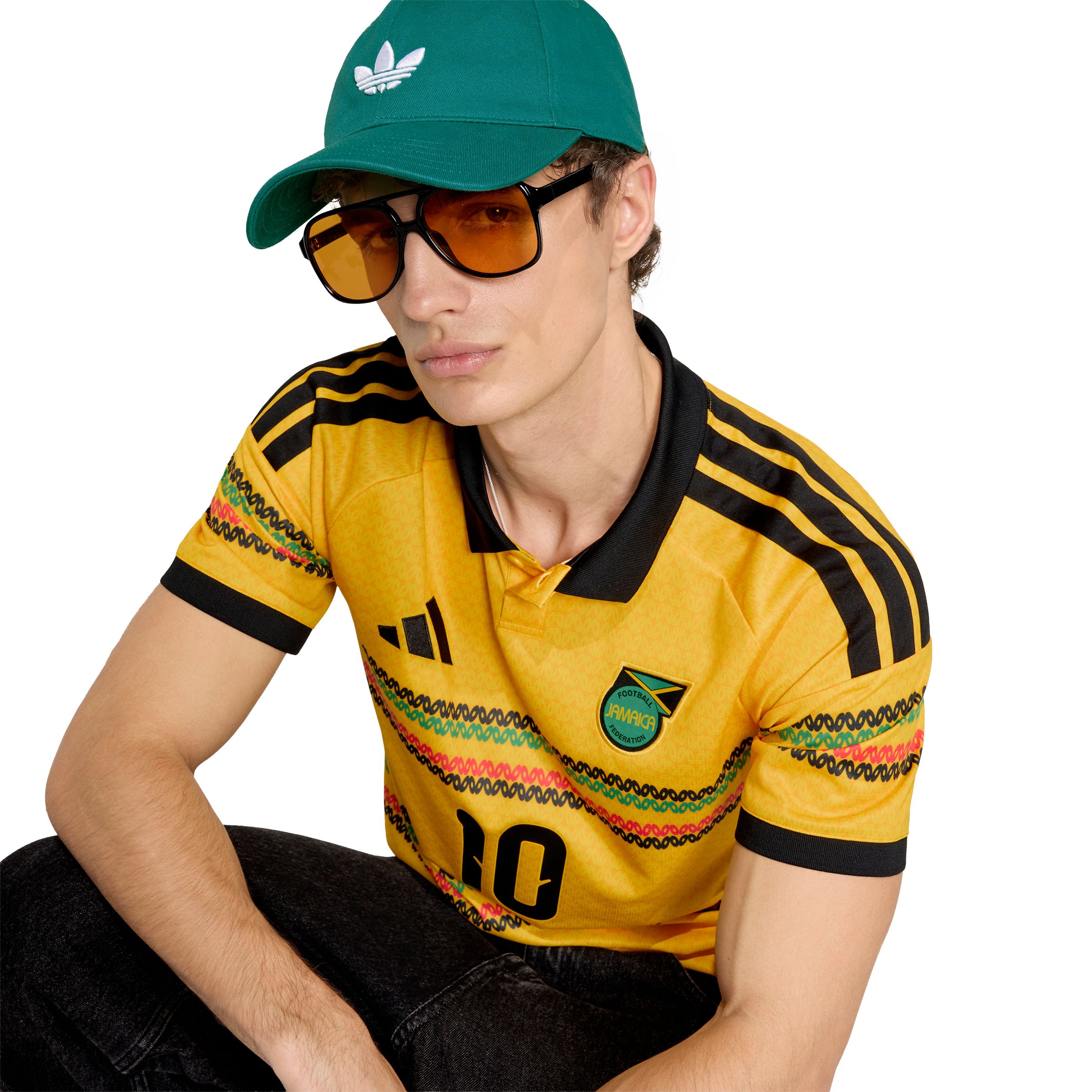 Team Jamaica adidas Marley Replica Home Jersey