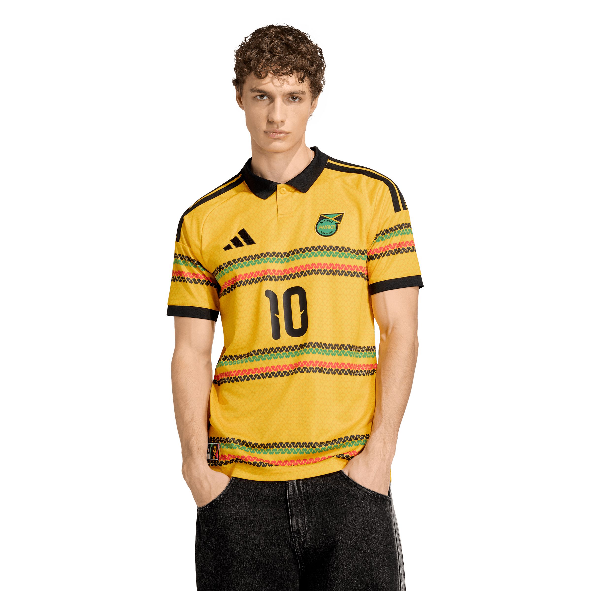 Team Jamaica adidas Marley Replica Home Jersey