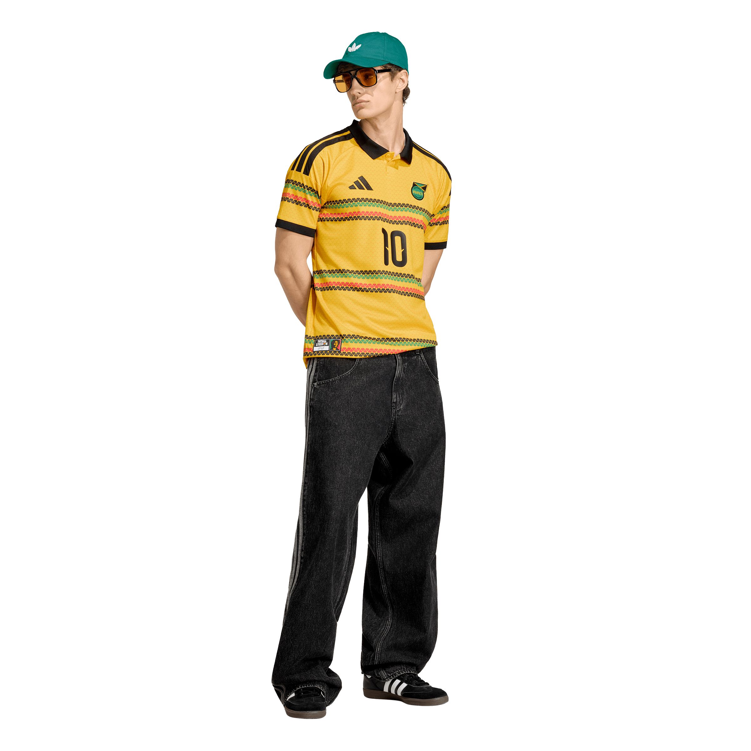 Team Jamaica adidas Marley Replica Home Jersey