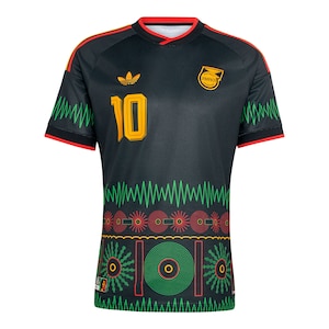 Team Jamaica adidas Marley Replica Away Jersey