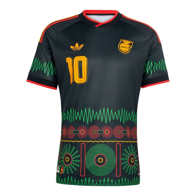 Team Jamaica adidas Marley Replica Away Jersey