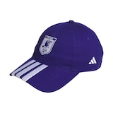 adidas Team Japan 3-stripe Soccer Fan Headwear Cap Front_Angled_Left