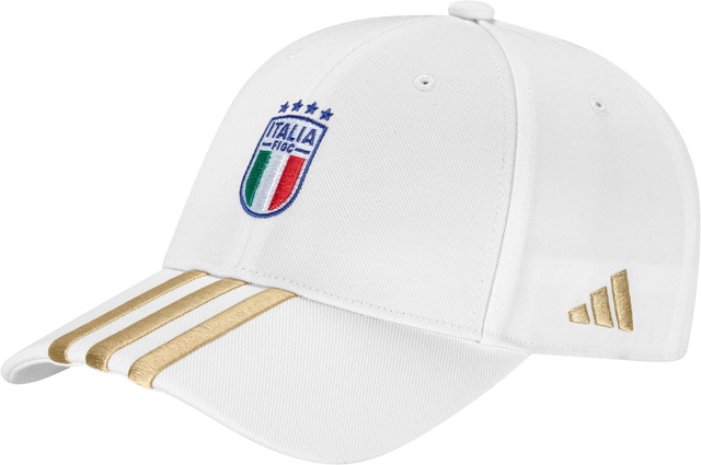 adidas Team Italy 3-stripe Soccer Cap