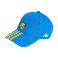 adidas Team Colombia 3-stripe Soccer Cap Front_Angled_Left
