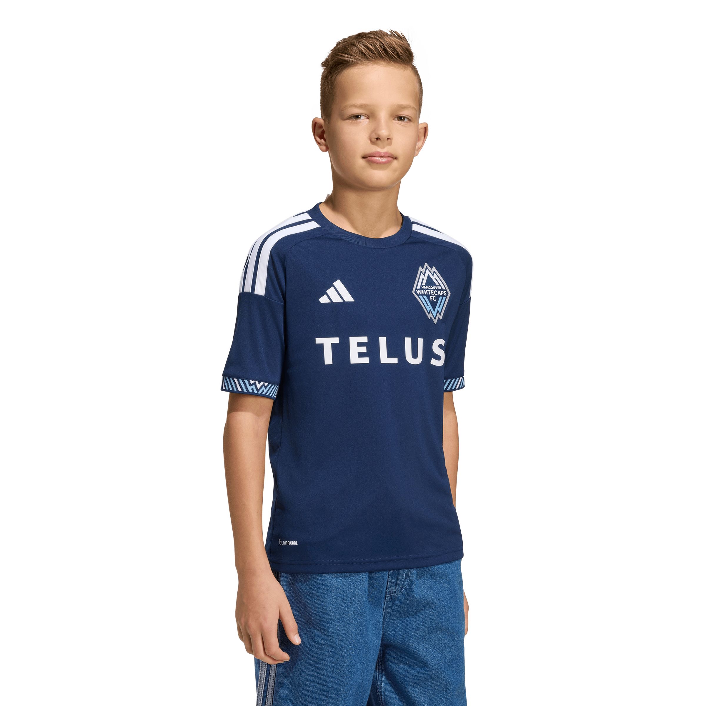 Youth Vancouver Whitecaps FC adidas Replica Jersey