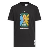 adidas Youth FIFA World Cup 2026 Vancouver T-Shirt Front_Flat
