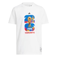 adidas Youth FIFA World Cup 2026 Toronto FC T-Shirt Front_Flat
