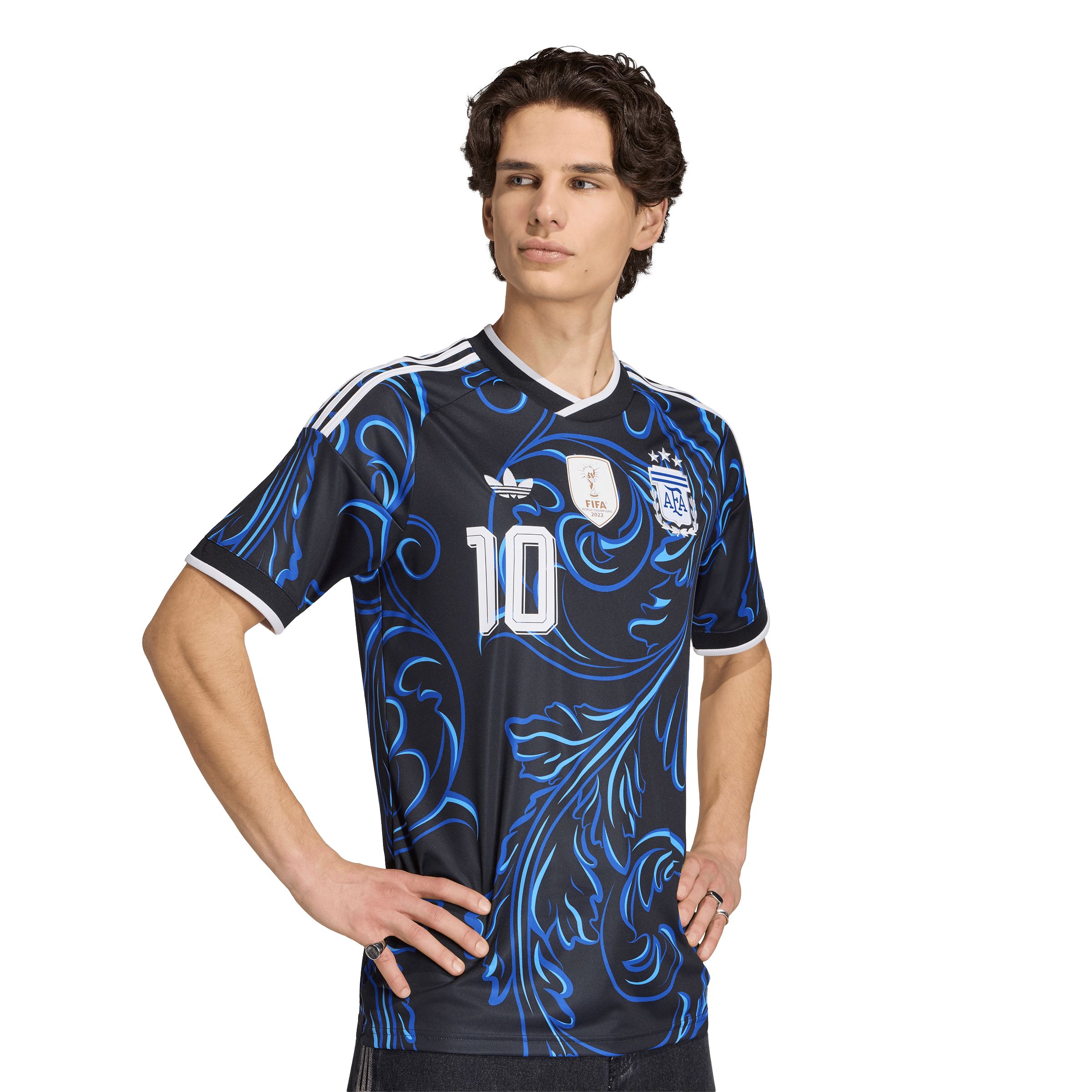 Team Argentina adidas Messi Replica Away Jersey