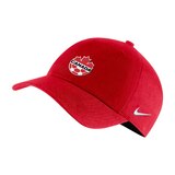 Nike Team Canada Soccer Heritage86 Adjustable Soccer Cap Front_Angled_Left