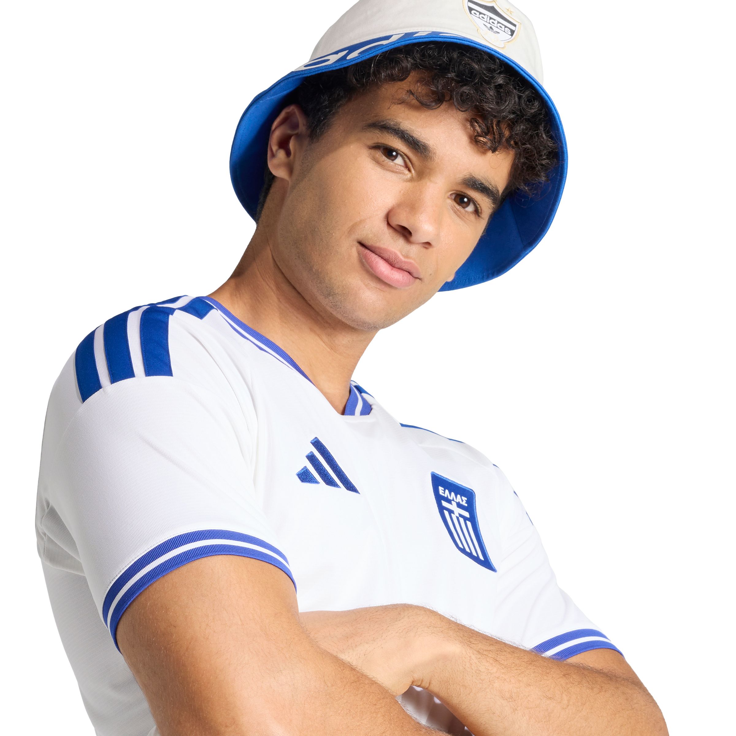 Team Greece adidas Replica Home Jersey