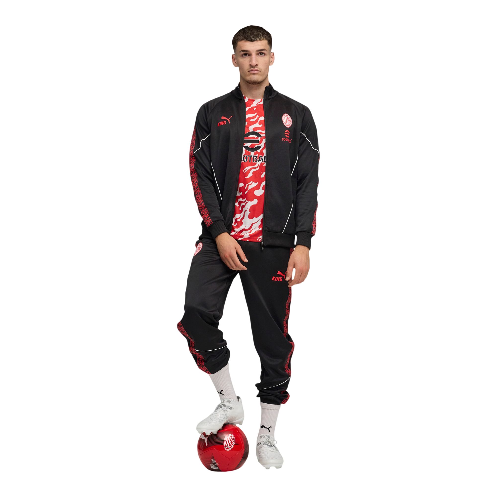 AC Milan PUMA King Anthem Soccer Jacket