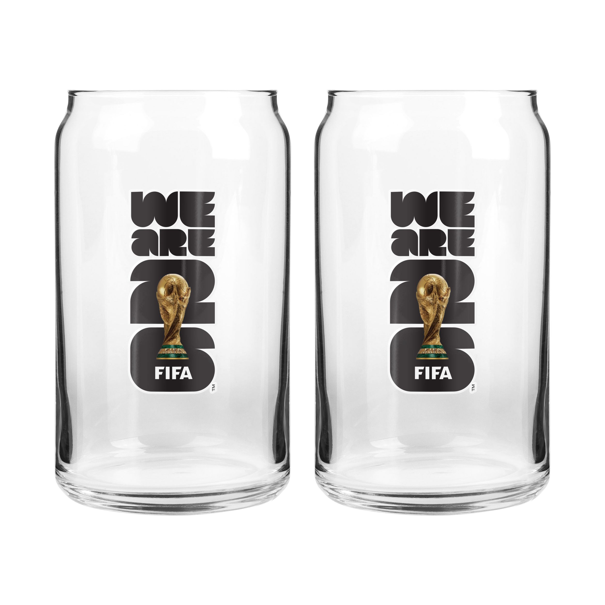In Glas Co FIFA World Cup 2026™ Can Glass Set